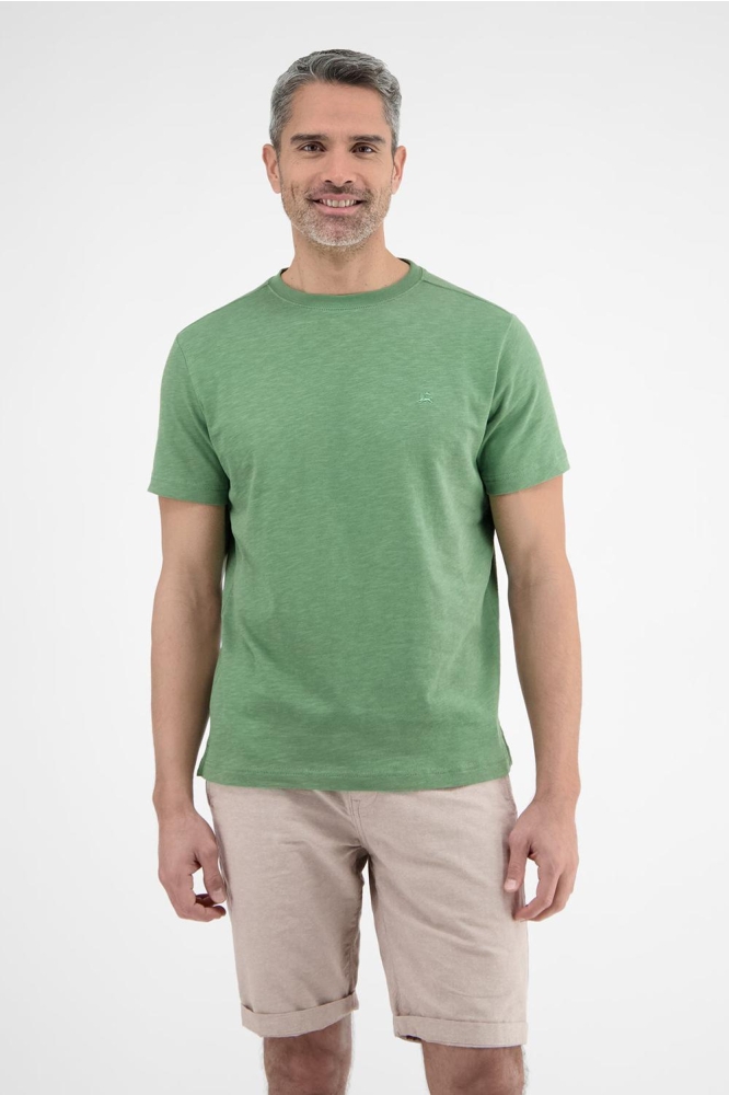 JERSEY T SHIRT LOS GEWEVEN 2543034 612 SAGE GREEN